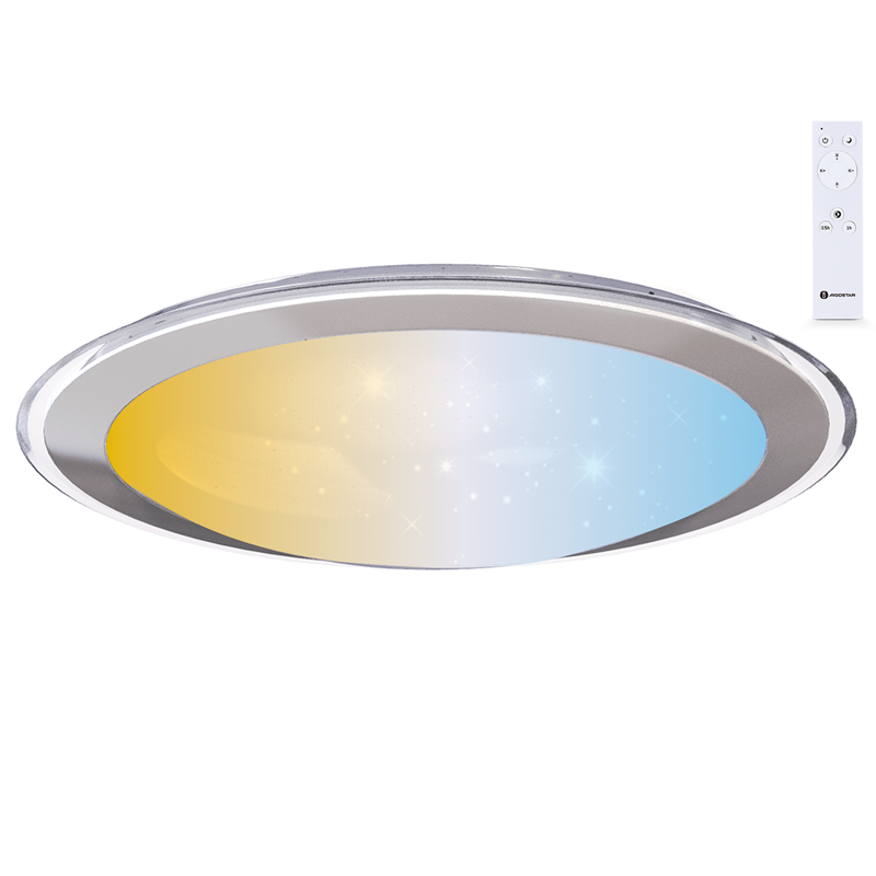 Plafoniera da Soffitto Led 30W CCT 3000-6500K Dimmerabile con Telecomando