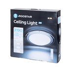 Plafoniera da Soffitto Led 30W CCT 3000-6500K Dimmerabile con Telecomando