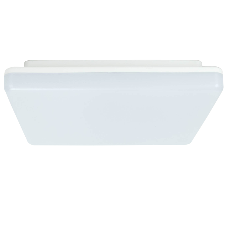 Plafoniera LED Quadrata Stagna IP54 CCT 18W con Telecomando