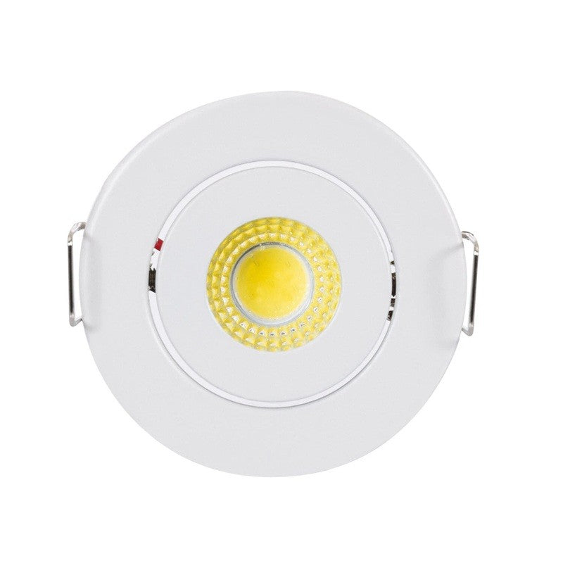 Faretto Spot Punto Luce Led COB 1W IP20 Foro 45mm 4000K 90 Lumen