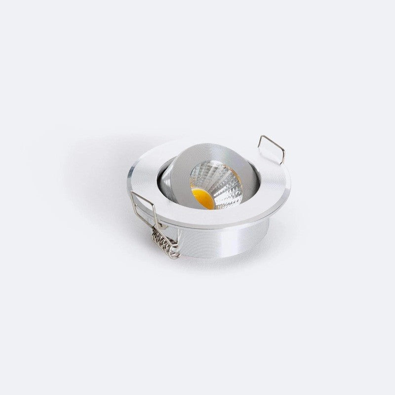 Faretto Spot Punto Luce Led COB 1W IP20 Foro 45mm 4000K 90 Lumen