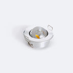 Faretto Spot Punto Luce Led COB 1W IP20 Foro 45mm 5000K 90 Lumen