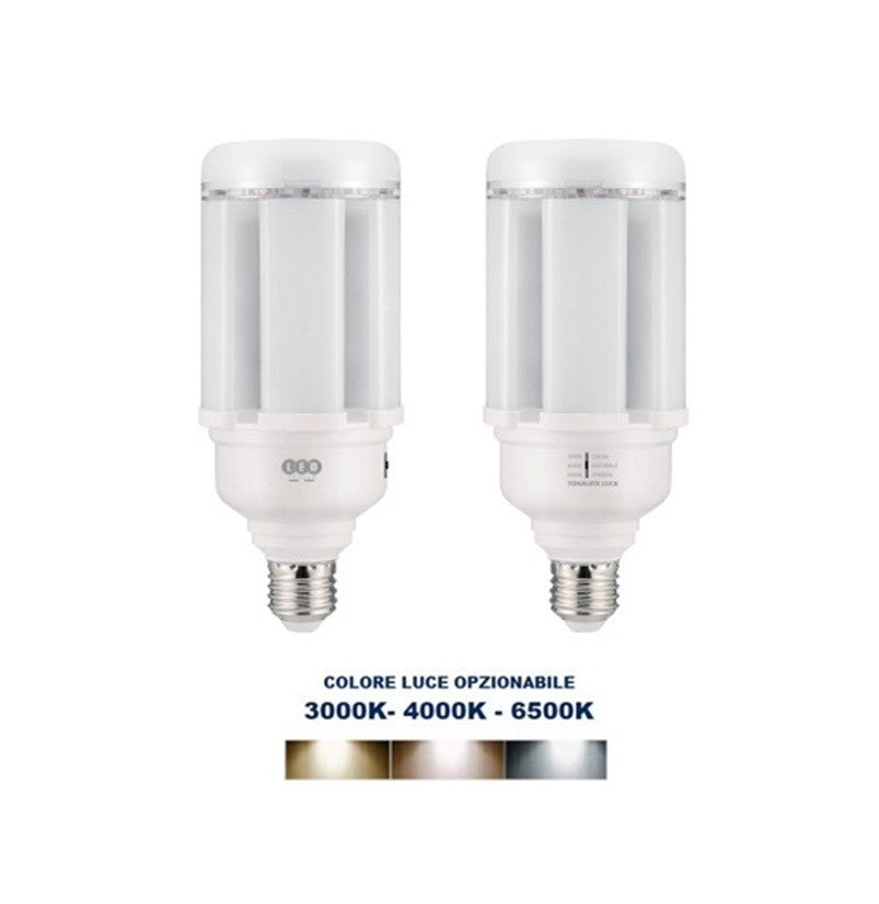 Lampada Led Alta Potenza E27/E40 60W CCT 3000/4000/6500K 7800LM