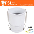 Punto Luce LED Minispotlight da Incasso 7W Selettore CCT 55*70mm IP20