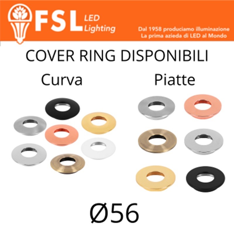 Punto Luce LED Spotlight da Incasso 3W Selettore CCT 56*57mm IP20