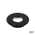 Cover Piatta per Punto Luce LED Ø37 Nero