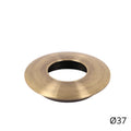 Cover Curva per Punto Luce LED Ø37 Bronzo