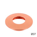 Cover Curva per Punto Luce LED Ø37 Oro Rosa