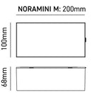 Applique Led NORAMINIM 4-6-8W CCT 3000-4000-6000K IP65 Bot Lighting