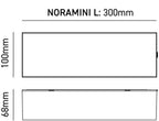 Applique Led NORAMINIL 8-10-12W CCT 3000-4000-6000K IP65 Bot Lighting