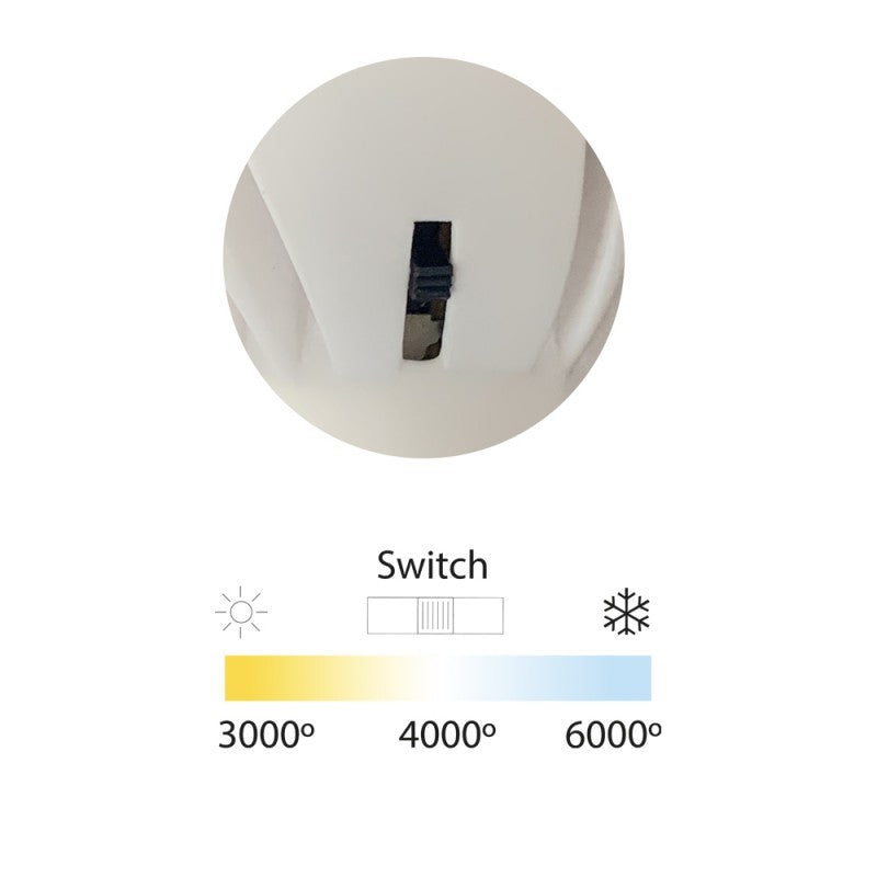 Lampadina LED GU10 8,7W CCT 3000K/4000K/6000K 957 lm Fascio 110° IP20 CRI80 220V