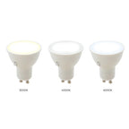 Lampadina LED GU10 8,7W CCT 3000K/4000K/6000K 957 lm Fascio 110° IP20 CRI80 220V