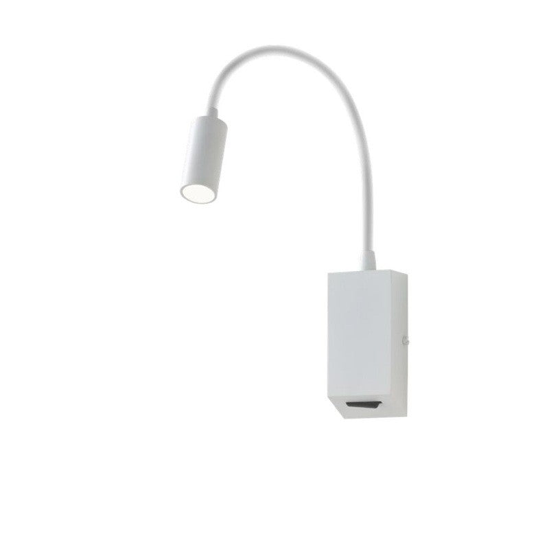 Applique a Parete Lampada Flessibile HELLO LED 3W 230V Bianca Redo