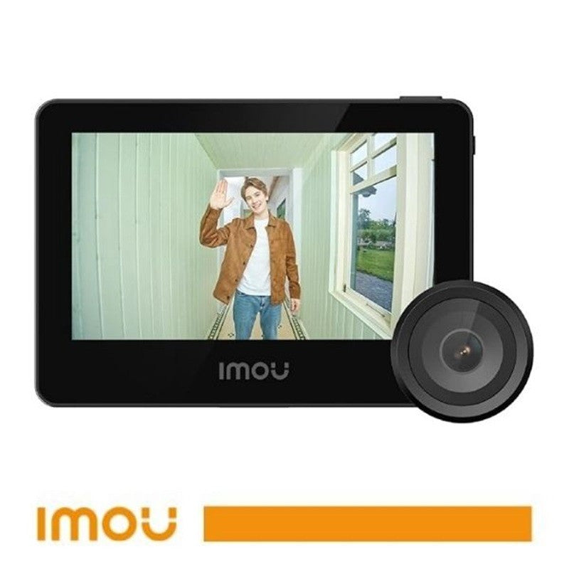 Imou Telecamera Spioncino Video Wi-Fi 5MP con Schermo Interno 4,3″ per Porta