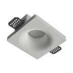 KIT 24 Portafaretti Gesso Ceramico Conico da Incasso + 24 Lampadine GU10