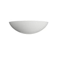 Applique in Gesso CONCA Biemissione Per Lampadina R7S