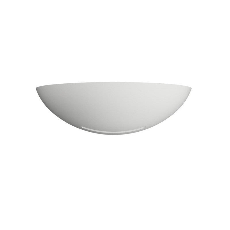 Applique in Gesso CONCA Biemissione Per Lampadina R7S