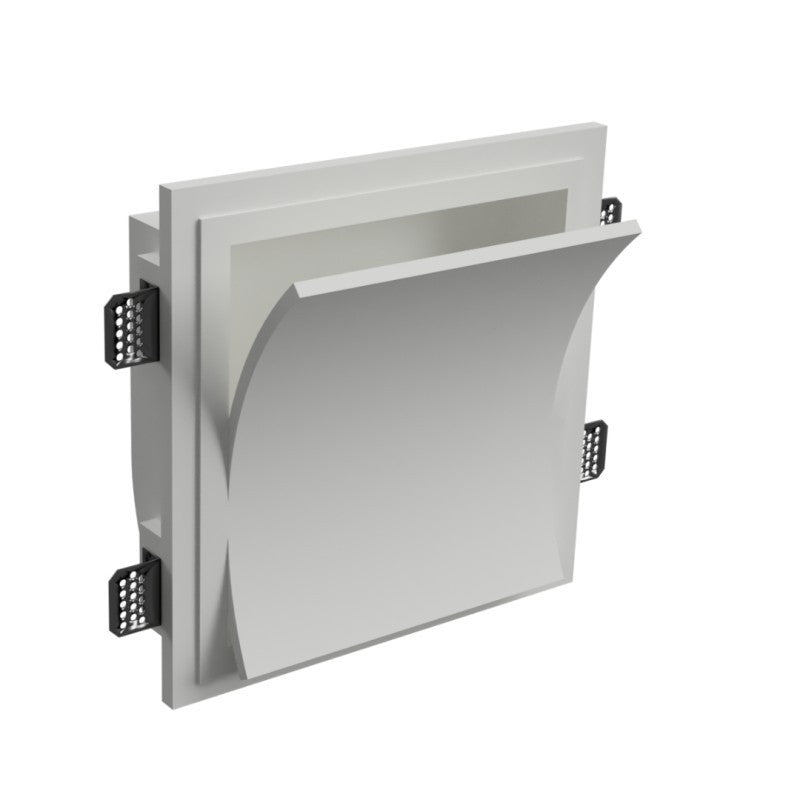 Applique In Gesso ELBA Biemissione Portalampada R7S