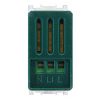 Ettroit Sensore di Movimento 1 Modulo Bianco Con Regolazione TEMPO/LUX Compatibile con Vimar Arke