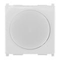 Ettroit Lampada Segnapasso LED 2 Moduli 220V 4000K Con Interruttore CLICK ON/OFF Compatibile Vimar Arke