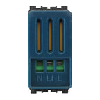 Ettroit Sensore di Movimento 1 Modulo Nero Con Regolazione TEMPO/LUX Compatibile con Vimar Arke