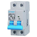 Ettroit Interruttore Magnetotermico 2P 50A 220V 6KA JX125060