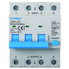 Ettroit Magnetotermico Differenziale 3P+N 16A 30mA 380V-6KA CLASSE A JX261664