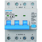 Ettroit Magnetotermico Differenziale 3P+N 32A 30mA 380V-6KA CLASSE A JX263264