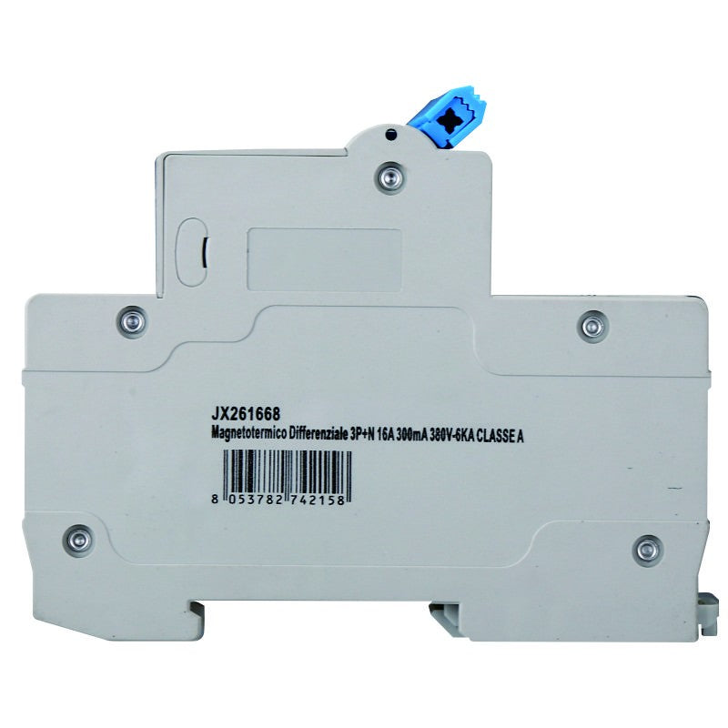 Ettroit Magnetotermico Differenziale 3P+N 16A 300mA 380V-6KA CLASSE A JX261668