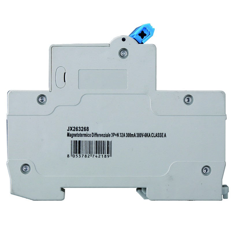 Ettroit Magnetotermico Differenziale 3P+N 32A 300mA 380V-6KA CLASSE A JX263268