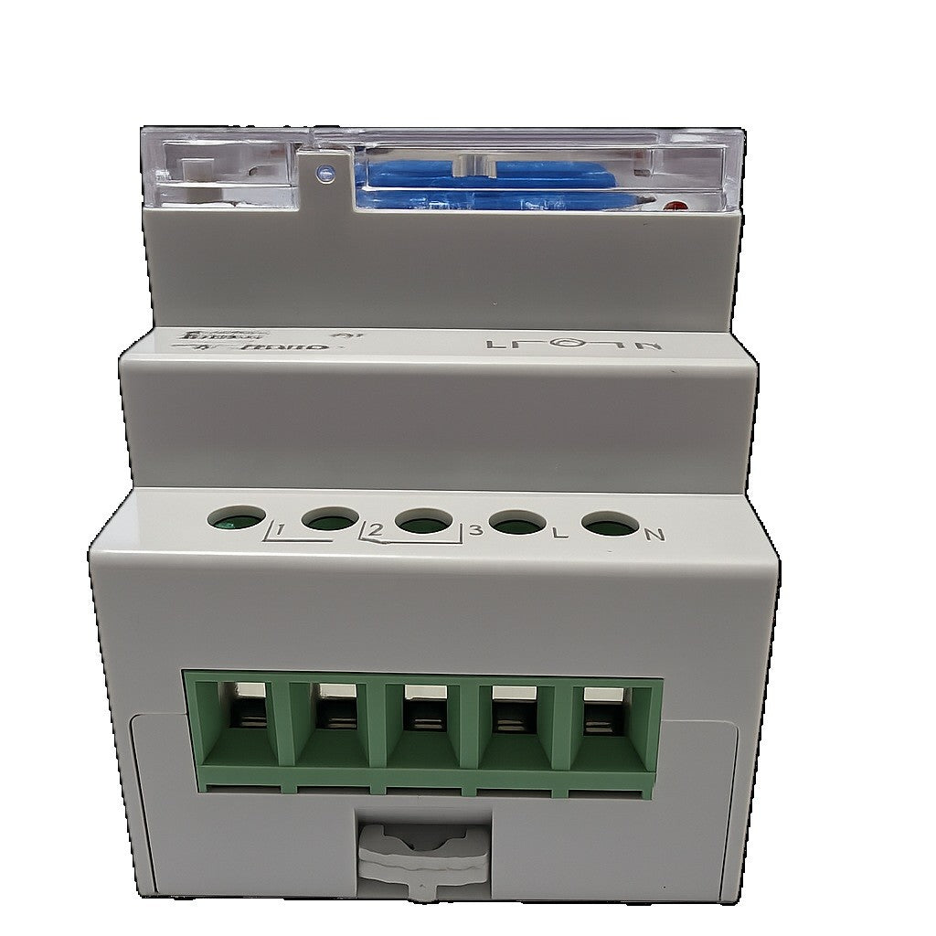 Interruttore Temporizzatore Meccanico Analogico 3M su Guida DIN 30 Min AC110V-230V 24 ore