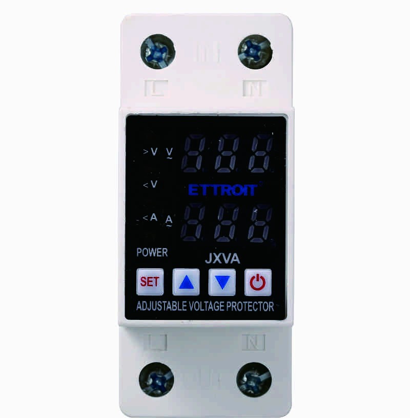 Relè Automatico di Protezione Sovratensione Sovracorrente Con Ripristino Automatico AC230V 63A 2M DIN