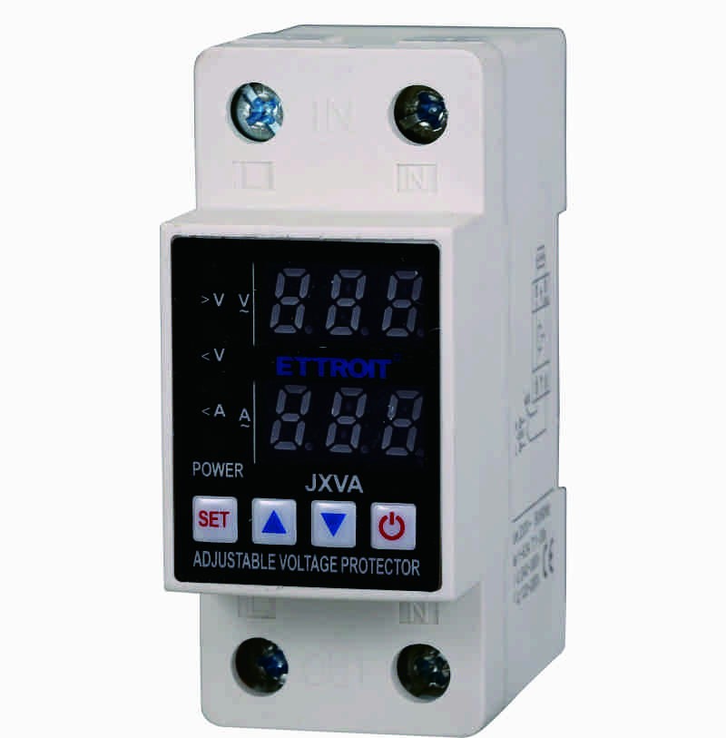 Relè Automatico di Protezione Sovratensione Sovracorrente Con Ripristino Automatico AC230V 63A 2M DIN