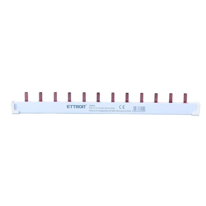 Pettine di Collegamento 2P 63A 12 Modulli 22.5CM JXBS2 Ettroit