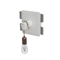 Applique in Gesso a Forma di Mano per Lampadina E27 a Parete