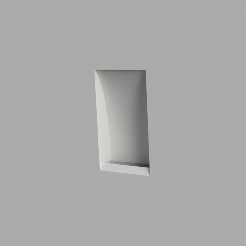 Applique in Gesso OSCI per Lampadina R7S a Parete