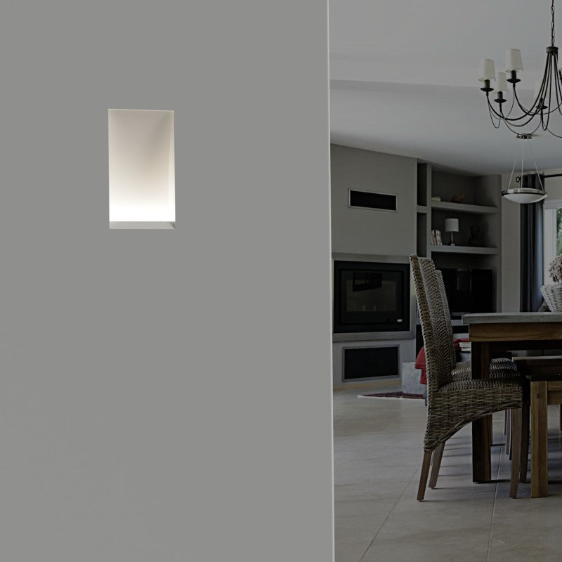 Applique in Gesso OSCI per Lampadina R7S a Parete