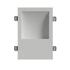Applique in Gesso SANNITA per 3 Lampadine GU10 a Parete