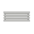 Applique in Gesso STRIPES Per Lampadina E27