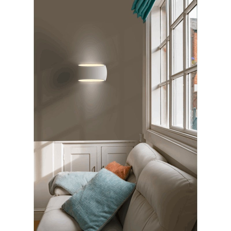 Applique in Gesso PALATINO Biemissione Per Lampadina E27