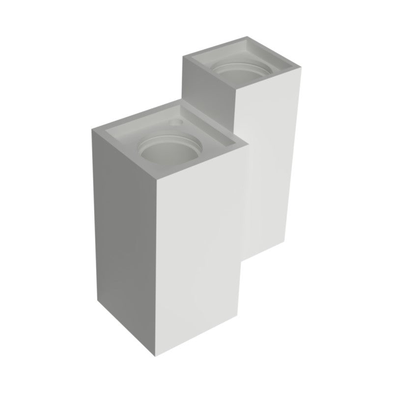 Applique in Gesso CASSIA Biemissione Per 4 Lampadine GU10