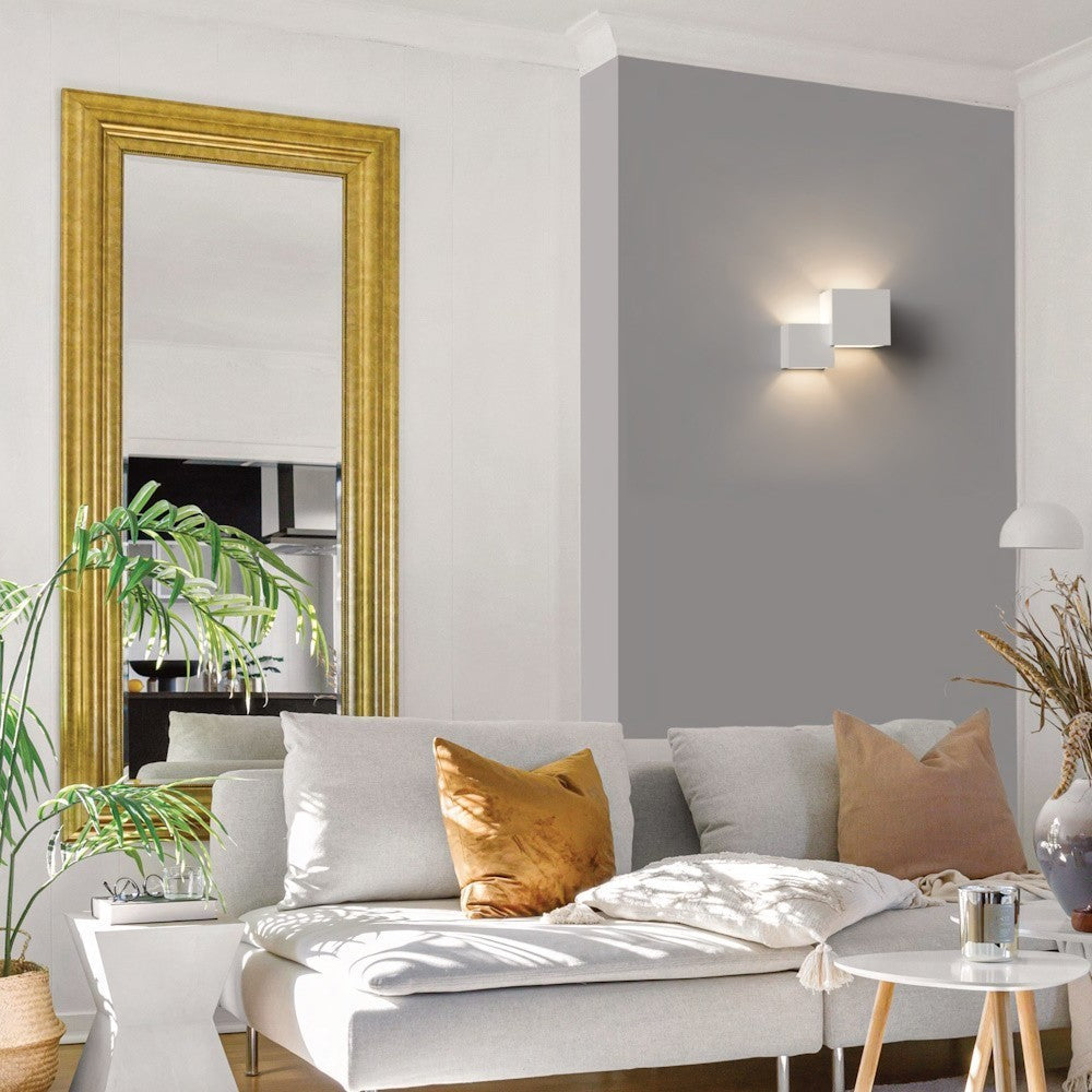 Applique in Gesso AMBO Biemissione Per Lampadine G9