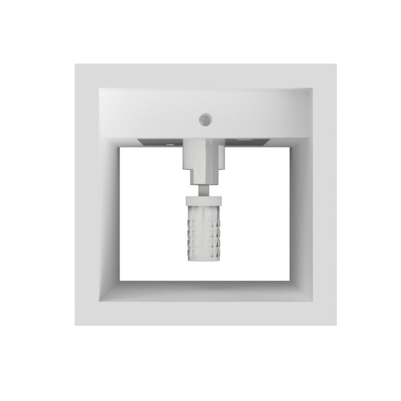 Applique in Gesso Cubotto DANTE Doppio Fascio Lampadina G9