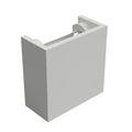 Applique in Gesso Cubotto DANTE Doppio Fascio Lampadina G9