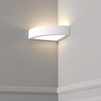 Applique in Gesso CORNER-S Biemissione Lampadina G9