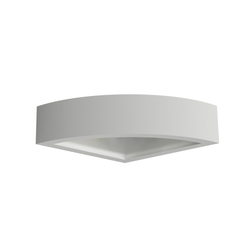 Applique in Gesso CORNER-M Biemissione Per 2 Lampadine G9