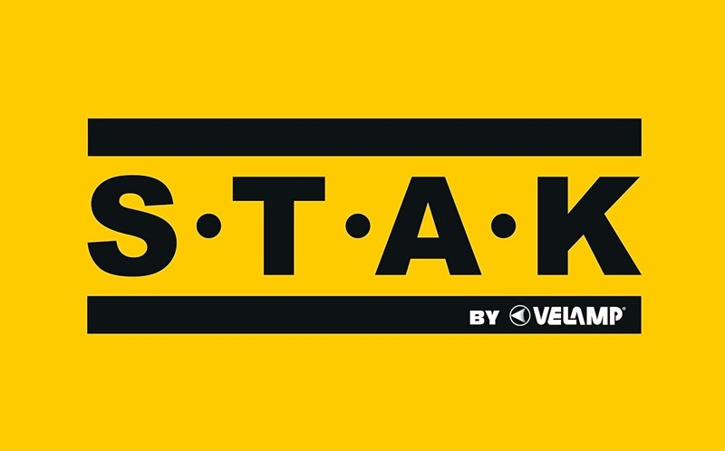 STAK RibbON Striscia LED Flex 25 Metri Luce Naturale 4000K  IP65 per Uso Professionale in Cantiere