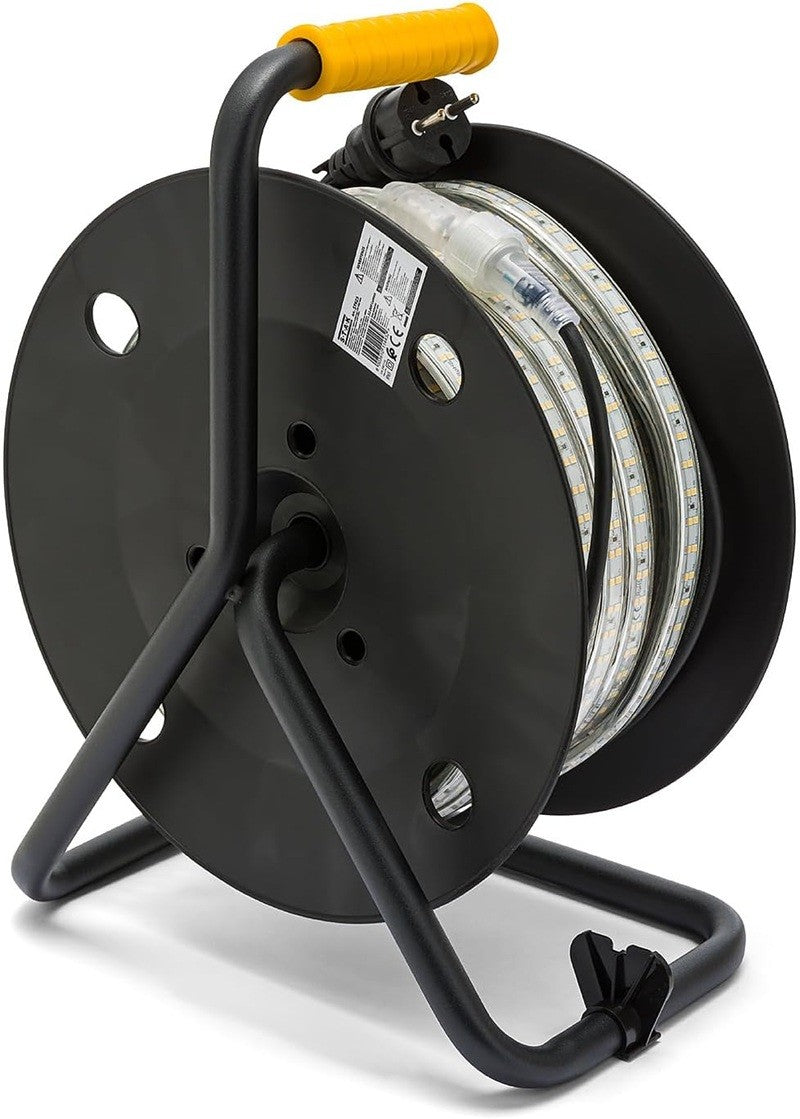 STAK RibbON Striscia LED Flex 50 Metri Luce Naturale 4000K  IP65 per Uso Professionale in Cantiere