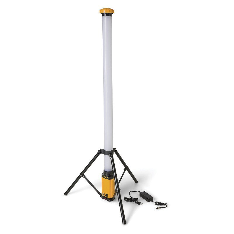 STAK Excalibur Luce LED Ricaricabile 54W 6500K 6000 Lumen 360° su Treppiede