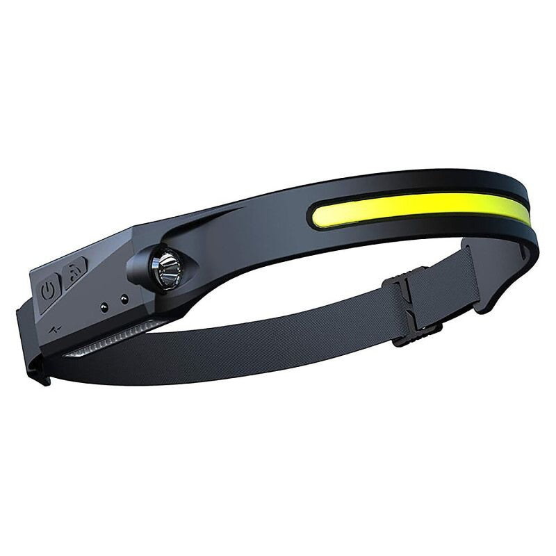 Torcia Frontale BOWIE LED Ricaricabile 2 in 1 con Sensore di Movimento
